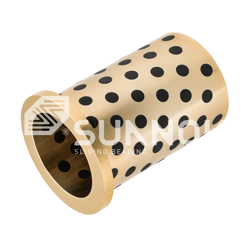 JEFW Wear-Resistant Oilless Guide Flange Solid-Lubricating Bearing